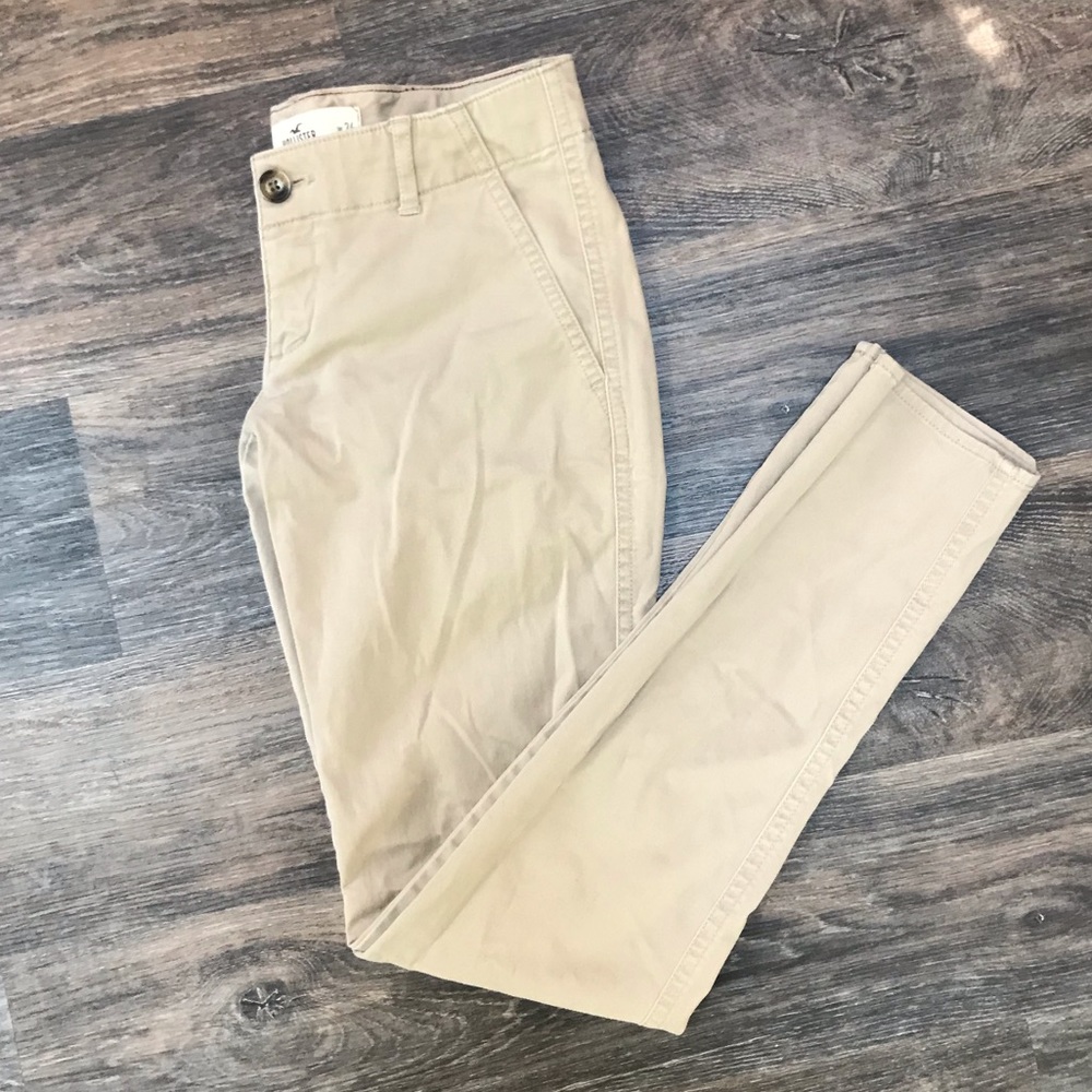 Tan Hollister pants